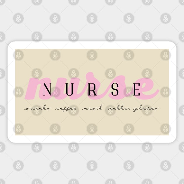 Nurse Nursing Cute Magnet by MalibuSun